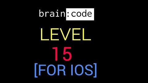 Brain code level 15 solution or walkthrough (for ios)