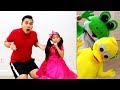 Emma Learns about Animals for Kids | Educational Pretend Play Video for Toddlers