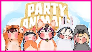 WHO'S THE BIGGEST DOG IN XSOLEIL!? [Party Animals]【NIJISANJI EN | Doppio Dropscythe】