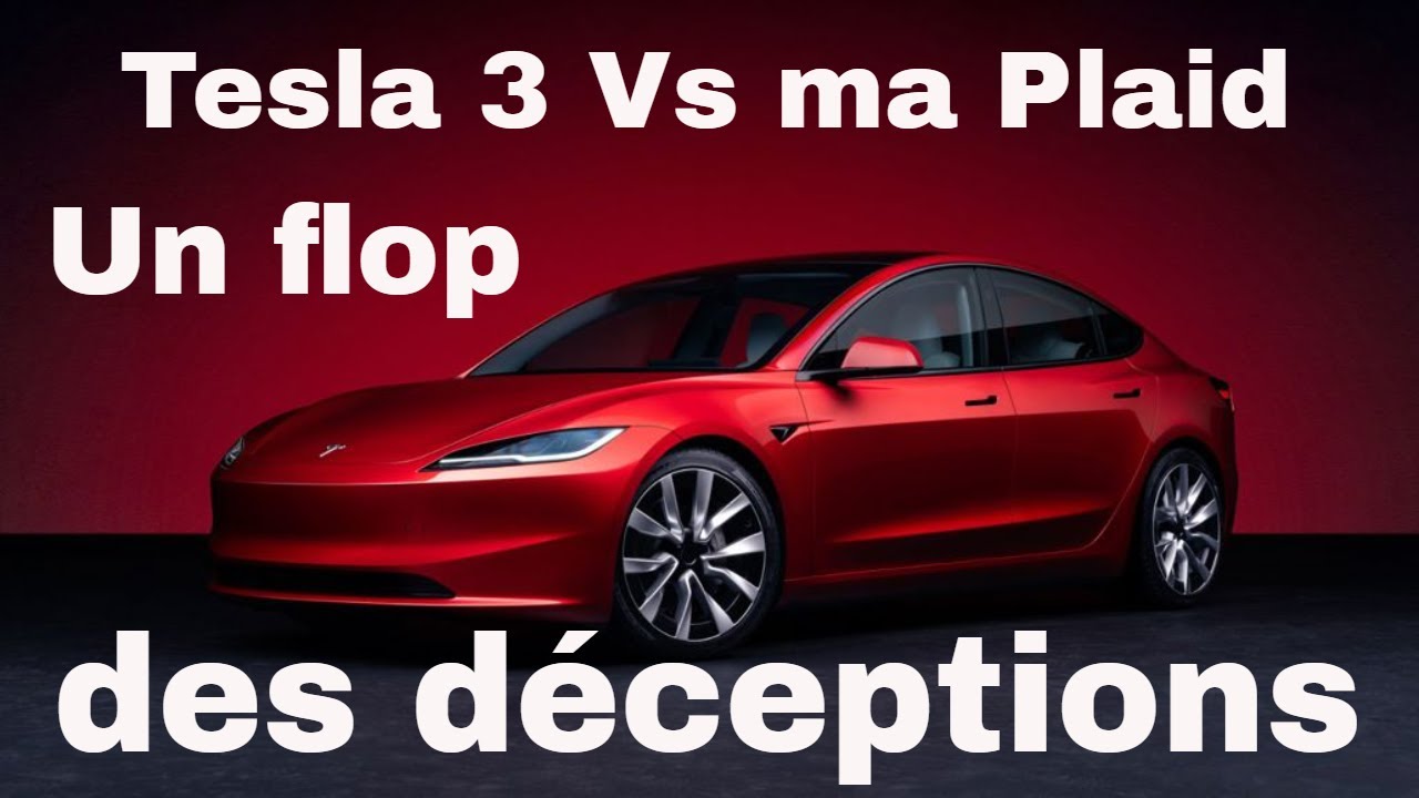 Tesla Model 3 2024 : un modèle rafraichit, Actualités automobile