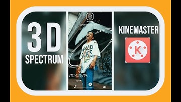 Cara mudah buat " INSTASTORY " 3D Audio spectrum di Kinemaster, Avee player dan Picsart