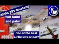airfix mustang p51 1/72 scale model build and paint
