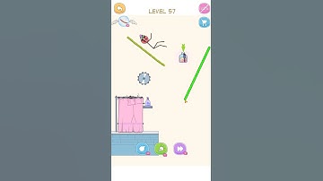 《Mr Bounce》Level 57 shampoo #stickman #gameplay #walkthrough