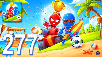 Stickman Party - Gameplay Part 277 Random Funny MiniGames 1 2 3 4 Plyer Free New Update Adventure