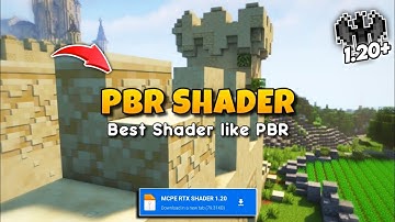 Best PBR like Shader Minecraft PE 1.20.62+ | Zebra Shader for mcpe render dragon 1.20+