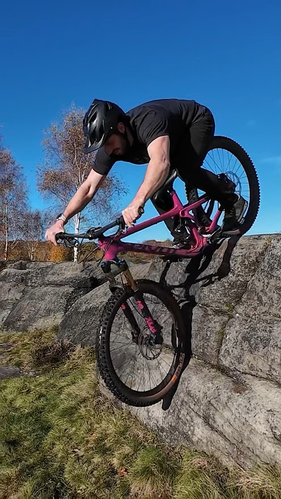 I forgot about sag! #mtb #bike