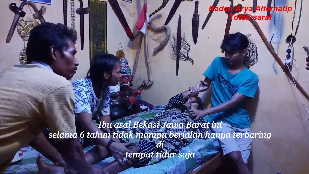 Enam Thn tidak bisa jalan,atas Ijin Allah SWT dapat jalan