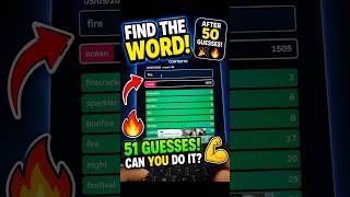 CONTEXTO is a Brain Teaser Challenge🧠🤯 Check description for rules #shorts #viralshorts #contexto