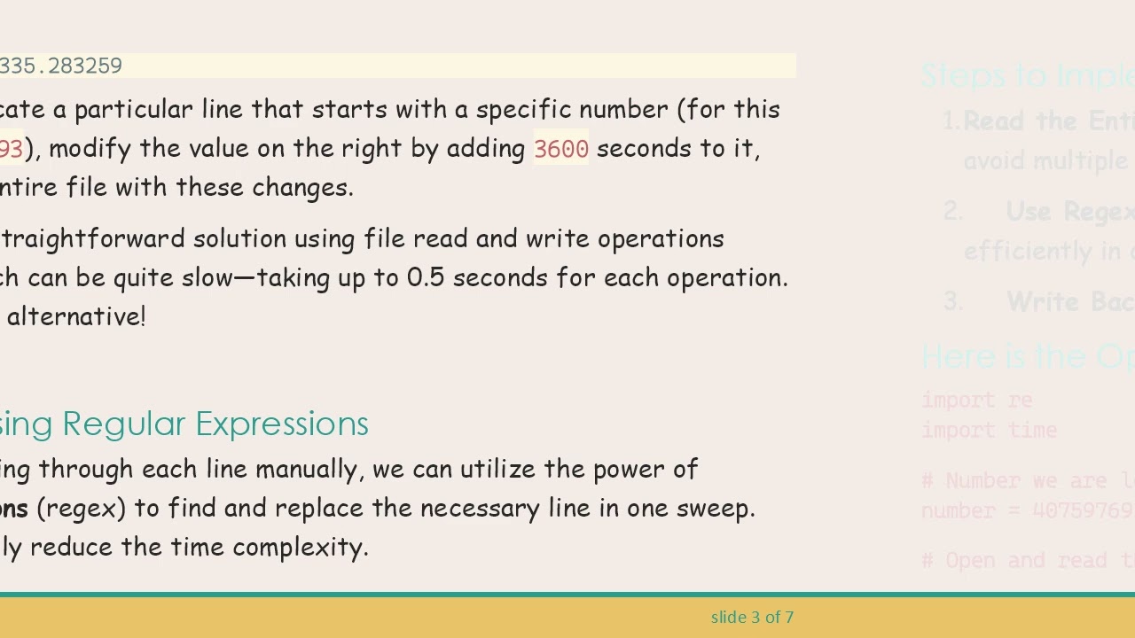 The Fastest Way to Find and Replace a Specific Line in a Large Text File with Python