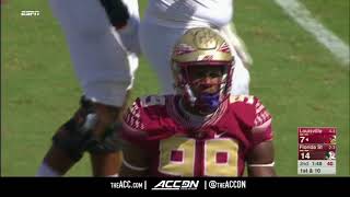 FSU DE Brian Burns Top Plays 2017