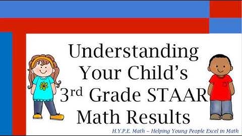 Breaking Down the 3rd Grade STAAR Math Test Results