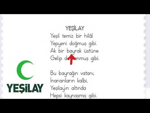 Yeşilay Haftası Yeşilay Şiiri