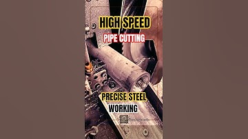 High Speed Pipe Cutting Tool for Precise Steel Work