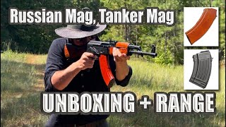 Military Surplus Russian Bakelite and Tanker Mag Unboxing