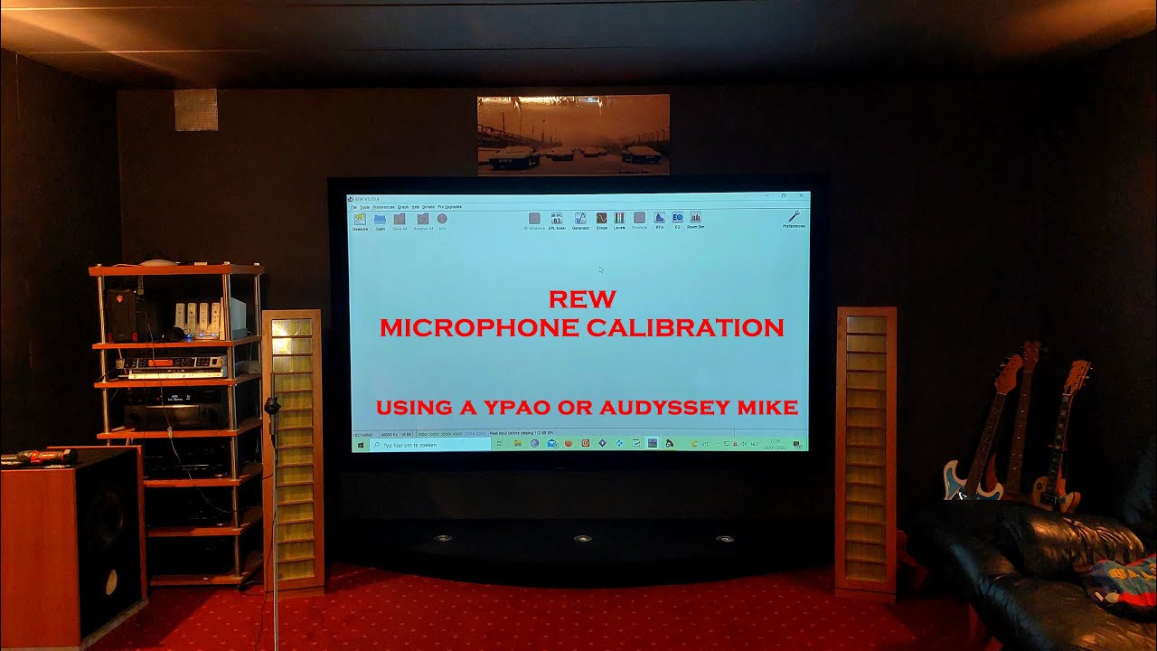 REW microphone calibration YouTube