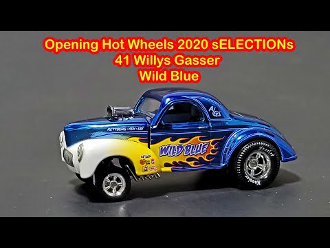 ホットウィール 　RLC 41 Willys Gasser WILD BLUE Hot Wheels RLC Selections 2020 41 Willys Gasser Wild Blue | eBay