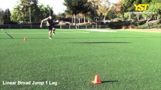 Linear Broad Jump 1 Leg