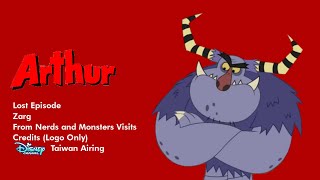 Arthur S14 Lost Episode Zarg From Nerds & Monsters Visits Credits Disney Channel Taiwan Airing