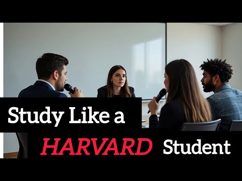 4 Study TECHNIQUES That Harvard Students Use .| study Tips 
