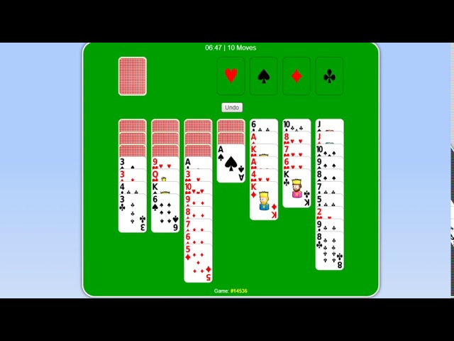 Scorpion Solitaire on cardgames.io 