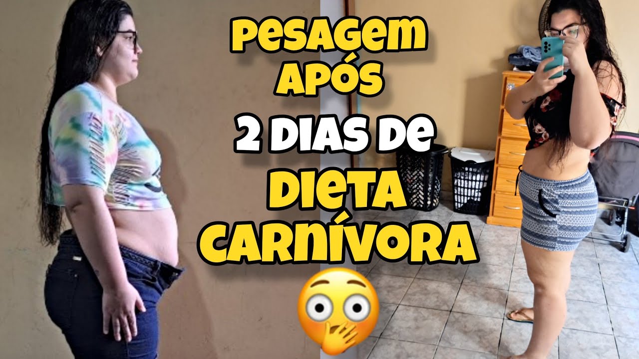 DIÁRIO DA DIETA | QUANTO EMAGRECI EM 2 DIAS DE DIETA CARNÍVORA? - YouTube