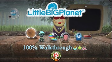 LittleBIGPlanet (720p HD) Walkthrough Part 02 - First Steps - Initial