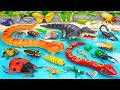 126 Mins ZURU Robo Alive Insects ASMR 🦎 Anaconda, Snake, Crocodile, Bee, Butterfly