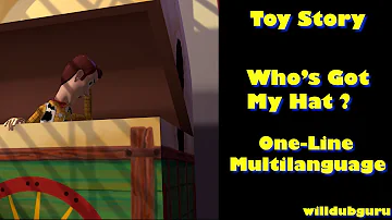 Toy Story : "Who's Got My Hat ?" - One-Line Multilanguage [HD]