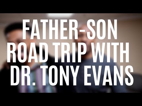 Father-Son road trip with Dr. Tony Evans | Jonathan Evans Vlog