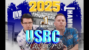 Bowling 2025 USBC Masters MOMENT - GAME 1