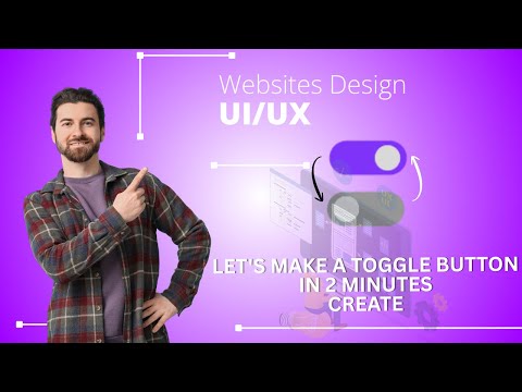 How to Create a Stunning Toggle Button for Websites | Figma Tutorial UI/UX Design