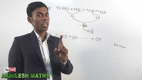 NUMBER SYSTEM#13, Last Two Digit(Tens Place Digit) By: Akhilesh Kumar, Asst Professor of Maths.