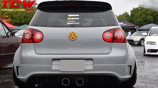 Custom WideBody Volkswagen Golf Mk5 GTI Grey Pirelli Transformation