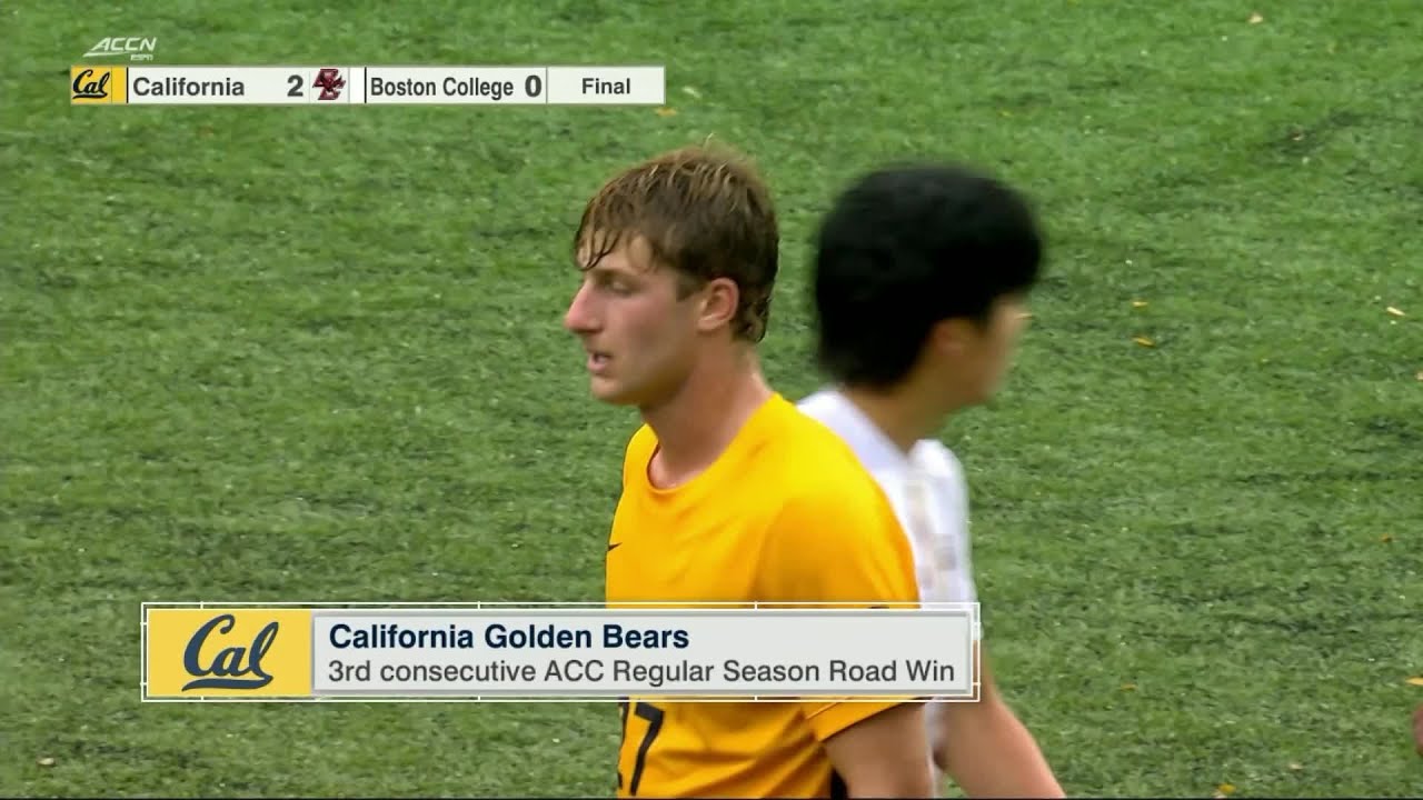 California vs. Boston College Full Match Replay | 2025 ACC Men's Soccer