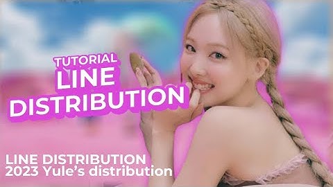 How to make Line Distribution with CAPCUT Tutorial