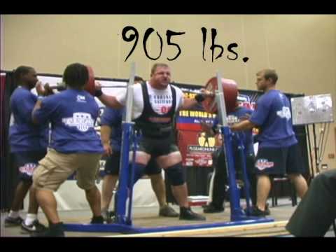 Blaine Sumner - 905 lb. Squat - American Record