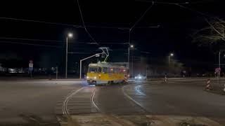 Pirmais izmēģinājuma brauciens 7. tramvaja līnijas pagarinājumā