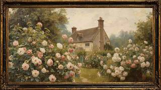 Vintage Cottage Rose Garden 🌹 Classical English Farmhouse | Frame TV Art Screensaver screenshot 2