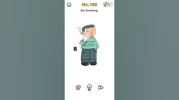 Brain out game level 156  "no smoking"