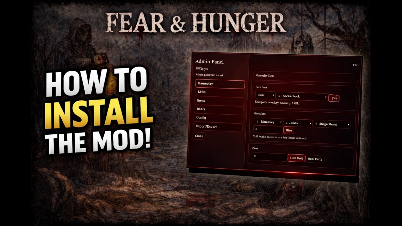 How To Install Fear And Hunger Advanced Control Panel Mod YouTube how-to-install-fear-and-hunger-advanced-control-panel-mod-youtube