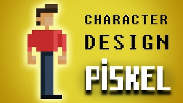 Video Game Pixel Art Character DesignTutorial: Learn how to create a pixel character in Piskel