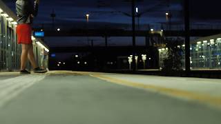 Lady in Red @ Høje Taastrup Station / 4K by Kai Ahlberg 105 views 5 years ago 4 minutes, 13 seconds