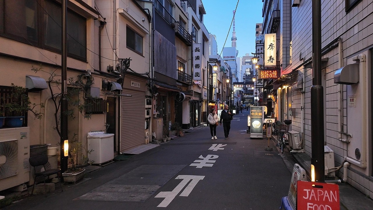 夜の浅草を散歩【4K東京街歩き】Japan Tokyo 4K walking tour/
