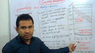 Design of Concrete Structure (Bangla) || Lecture 9: Concrete Materials : Proportioning and Mixing