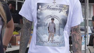 Community gathers to support family of 14-year-old found with gunshot wounds on northwest side