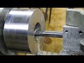 Using carbide insert boring bars on an old and slow lathe