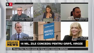 POLITICA ZILEI. OUG PE SPORURI SE AMÂNĂ/SALINA PRAID,PE MASA PRIMULUI CSAT/GUVERNUL AMÂNĂ TĂIEREA.P2