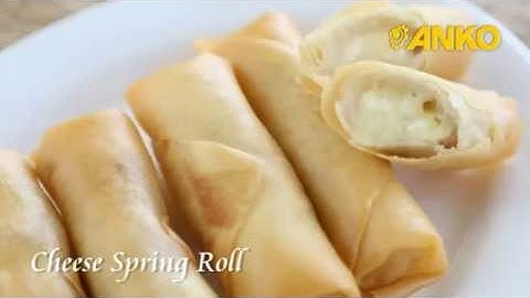 How To Make Cheese Spring Roll By ANKO Food Machine
