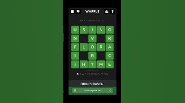 Waffle #1162 - Mar 28, 2025 Solution