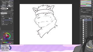 なんか描く配信